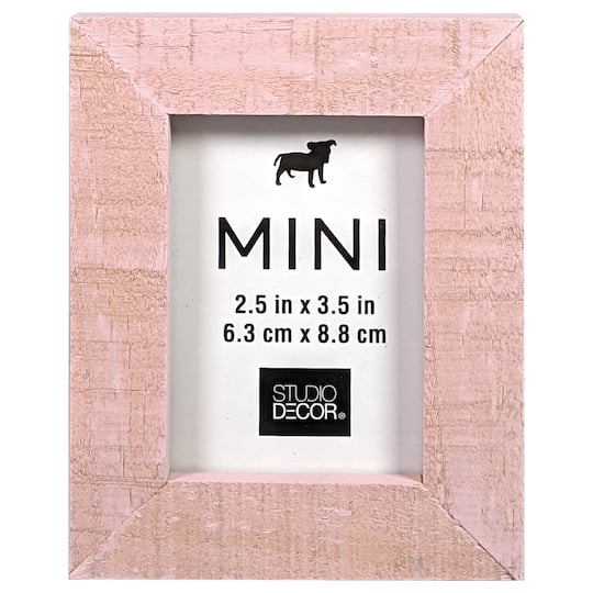 24 Pack Blush Wash 2 5 X 3 5 Mini Frame By Studio Decor Michaels 24 Pack Blush Wash 2 5 X 3 5 Mini Frame By Studio Decor Michaels